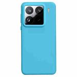 For Xiaomi 15 Pro Liquid Silicone Skin-friendly Shockproof Phone Case(Blue)