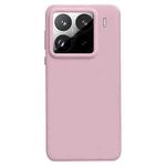 For Xiaomi 15 Pro Liquid Silicone Skin-friendly Shockproof Phone Case(Pink)