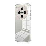 For OPPO Find X8 Transparent Plating Fine Hole Phone Case(Transparent)