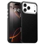 For iPhone 17 Pro Carbon Fiber Series IMD Phone Case(Black)