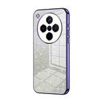 For OPPO Find X8 Gradient Glitter Powder Electroplated Phone Case(Purple)