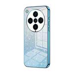 For OPPO Find X8 Pro Gradient Glitter Powder Electroplated Phone Case(Blue)