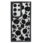 For Samsung Galaxy S24 Ultra 5G Creative Art Pattern Full Coverage Phone Case(Flowers and Butterflies B)