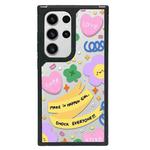 For Samsung Galaxy S24 Ultra 5G Creative Art Pattern Full Coverage Phone Case(Beautiful Self A)