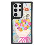 For Samsung Galaxy S24 Ultra 5G Creative Art Pattern Full Coverage Phone Case(Beautiful Self C)