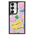For Samsung Galaxy S24+ 5G Creative Art Pattern Full Coverage Phone Case(Beautiful Self A)