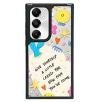 For Samsung Galaxy S23 FE 5G Creative Art Pattern Full Coverage Phone Case(Beautiful Self B)
