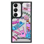 For Samsung Galaxy S23 FE 5G Creative Art Pattern Full Coverage Phone Case(Enjoy Life C)