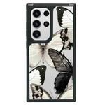 For Samsung Galaxy S23 Ultra 5G Creative Art Pattern Full Coverage Phone Case(Flowers and Butterflies C)
