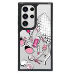 For Samsung Galaxy S23 Ultra 5G Creative Art Pattern Full Coverage Phone Case(Barbie A)