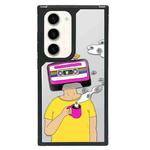 For Samsung Galaxy S23+ 5G Creative Art Pattern Full Coverage Phone Case(Enjoy Life A)