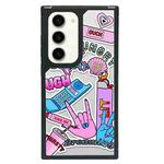 For Samsung Galaxy S23+ 5G Creative Art Pattern Full Coverage Phone Case(Enjoy Life C)