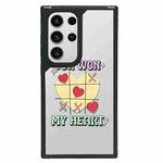 For Samsung Galaxy S22 Ultra 5G Creative Art Pattern Full Coverage Phone Case(Fool in Love A)