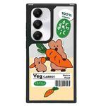 For Samsung Galaxy S24 5G Creative Art Pattern Full Coverage Phone Case(Carrot Bear)