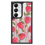 For Samsung Galaxy S24 5G Creative Art Pattern Full Coverage Phone Case(Tulip Camellia C)