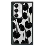For Samsung Galaxy S23 FE 5G Creative Art Pattern Full Coverage Phone Case(Tulip Camellia B)