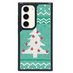 For Samsung Galaxy S23 5G Creative Art Pattern Full Coverage Phone Case(Knitted Christmas Tree)