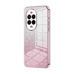 For Huawei Nova 13 Pro Gradient Glitter Powder Electroplated Phone Case(Pink)