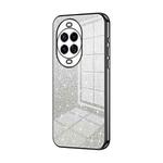 For Huawei nova 14 Pro Gradient Glitter Powder Electroplated Phone Case(Black)