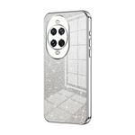 For Huawei nova 14 Ultra Gradient Glitter Powder Electroplated Phone Case(Silver)