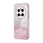 For Honor Magic7 Pro Gradient Glitter Powder Electroplated Phone Case(Pink)