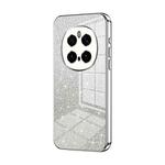 For Honor Magic7 Pro Gradient Glitter Powder Electroplated Phone Case(Silver)