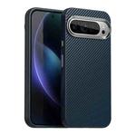 For Google Pixel 9 Pro Carbon Fiber Series IMD Phone Case(Blue)