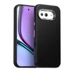 For Google Pixel 9a Carbon Fiber Series IMD Phone Case(Black)