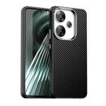 For Redmi Turbo 3 Carbon Fiber Series IMD Phone Case(Black)