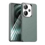 For Redmi Turbo 3 Carbon Fiber Series IMD Phone Case(Grey)