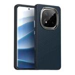 For Redmi Note 14 Pro+ 5G Carbon Fiber Series IMD Phone Case(Blue)