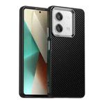 For Redmi Note 13R Pro Carbon Fiber Series IMD Phone Case(Black)