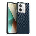 For Xiaomi Poco X6 Neo 5G Carbon Fiber Series IMD Phone Case(Blue)