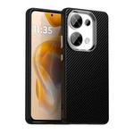 For Xiaomi Poco M6 Pro 4G Carbon Fiber Series IMD Phone Case(Black)