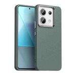 For Xiaomi Poco X6 5G Carbon Fiber Series IMD Phone Case(Grey)