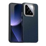 For Xiaomi 15 Carbon Fiber Series IMD Phone Case(Blue)