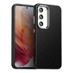 For Samsung Galaxy S23+ 5G Carbon Fiber Series IMD Phone Case(Black)