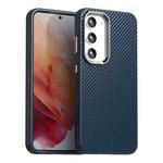 For Samsung Galaxy S23+ 5G Carbon Fiber Series IMD Phone Case(Blue)