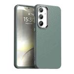 For Samsung Galaxy S23 FE 5G Carbon Fiber Series IMD Phone Case(Grey)