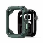 For Apple Watch Series 10 42mm DUX DUCIS Damo Series TPU+PC Hollow Watch Protective Case(Green)