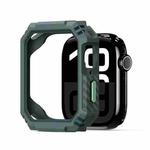 For Apple Watch Series 7 / 8 / 9 45mm DUX DUCIS Damo Series TPU+PC Hollow Watch Protective Case(Green)