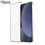For Samsung Galaxy S25 5G 10pcs DUX DUCIS 0.33mm 9H Medium Alumina Tempered Glass Film