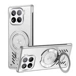 For Xiaomi 15 Ice Sense Series Graphene Cooling MagSafe Holder Phone Case(Silver)