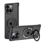 For Xiaomi 14 Pro Ice Sense Series Graphene Cooling MagSafe Holder Phone Case(Black)