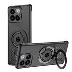 For Xiaomi 14 Ice Sense Series Graphene Cooling MagSafe Holder Phone Case(Black)