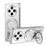 For vivo X200 Pro Ice Sense Series Graphene Cooling MagSafe Holder Phone Case(Silver)
