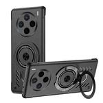 For vivo X200 Pro Ice Sense Series Graphene Cooling MagSafe Holder Phone Case(Black)