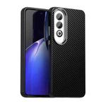 For OPPO K12 Plus Carbon Fiber Series IMD Phone Case(Black)