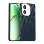 For OPPO A3 4G 2024 Carbon Fiber Series IMD Phone Case(Blue)