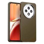 For OPPO Reno12 F 4G Carbon Fiber Series IMD Phone Case(Brown)